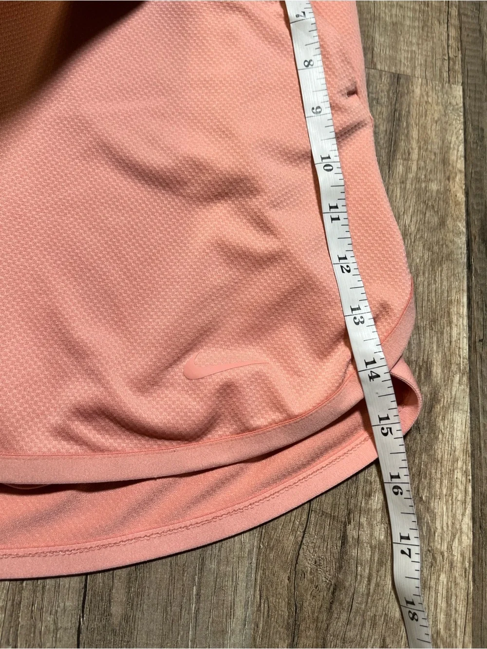 Nike Dri-FIT Peach Athletic Skort with Built-in Shorts